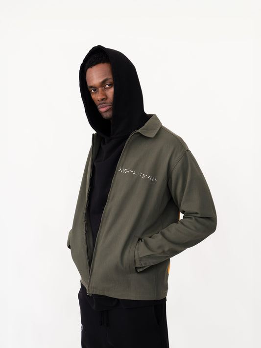 Classic Utility Jacket OSTRICH BRAILLE
