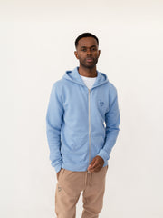 Double zip hoodie