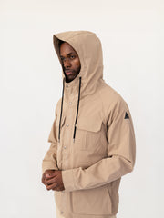 Hooded Jacket OSTRICH BRAILLE