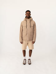 Hooded Jacket OSTRICH BRAILLE