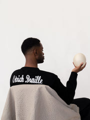 OB KNIT OSTRICH BRAILLE