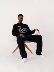 OB KNIT OSTRICH BRAILLE