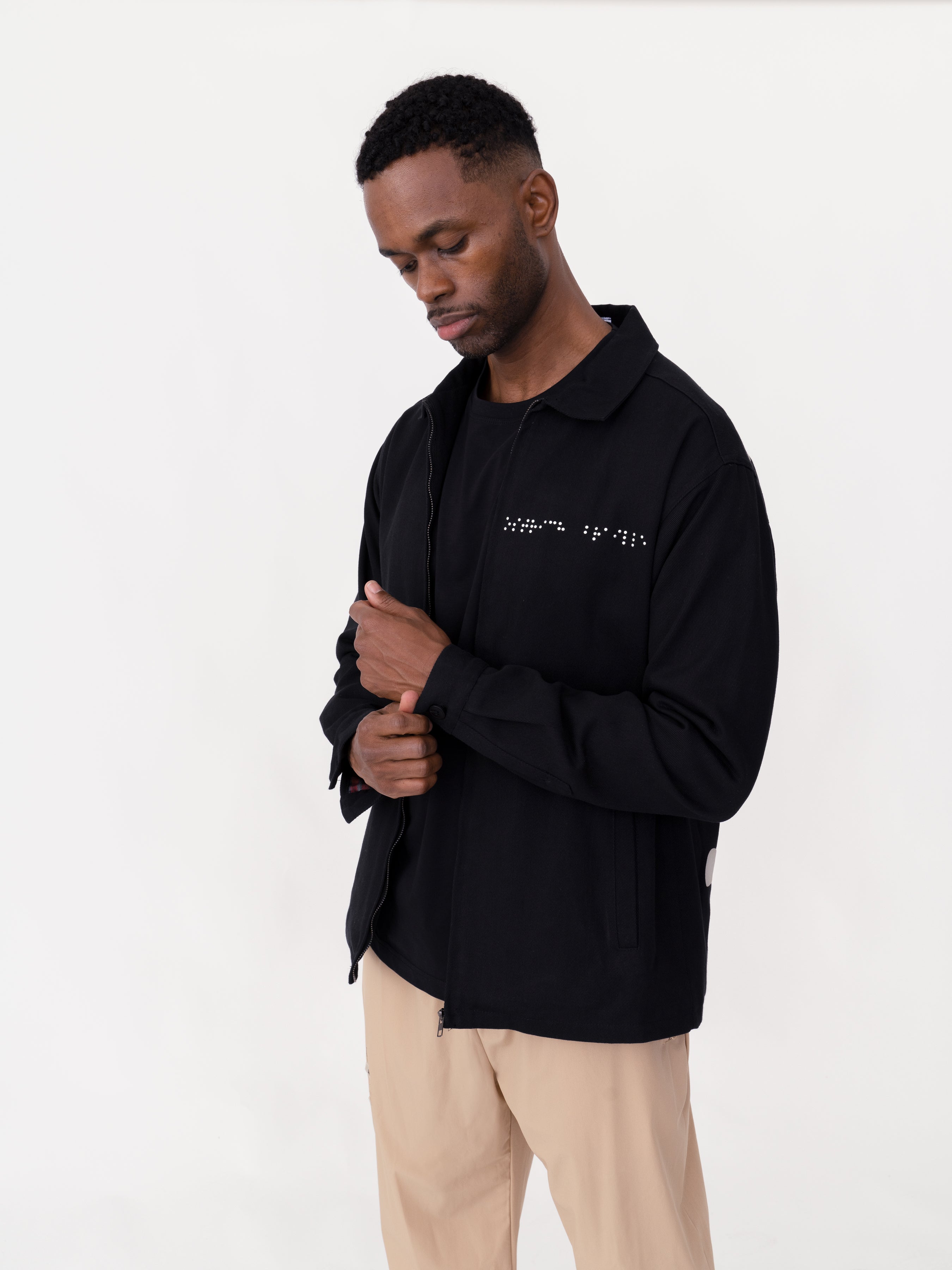 Classic Utility Jacket OSTRICH BRAILLE