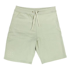 ostrich Braille  monogram logo shorts